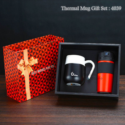 Thermal Mug Gift Set : 4039